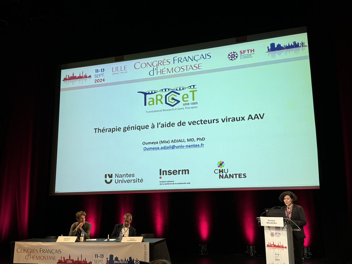 Daily Dose (@karen_pinachyan) on Twitter photo @cfh_2024 #CFH2024 officially opened by Co-Presidents <a href="/sophie_susen/">sophie susen</a> & <a href="/HermansCedric/">Cedric Hermans, MD, FRCP (Lon, Edin), PhD</a> - EiC of <a href="/haemophilia_jnl/">Haemophilia Journal</a>, with the first plenary session on #GeneTherapy in #Hemophilia with Thierry van Dendriessche, Antoine Rauch, Mia Adjali, Hervé Chambost @cfh_2024 #CFH2024 officially opened by Co-Presidents <a href="/sophie_susen/">sophie susen</a> & <a href="/HermansCedric/">Cedric Hermans, MD, FRCP (Lon, Edin), PhD</a> - EiC of <a href="/haemophilia_jnl/">Haemophilia Journal</a>, with the first plenary session on #GeneTherapy in #Hemophilia with Thierry van Dendriessche, Antoine Rauch, Mia Adjali, Hervé Chambost