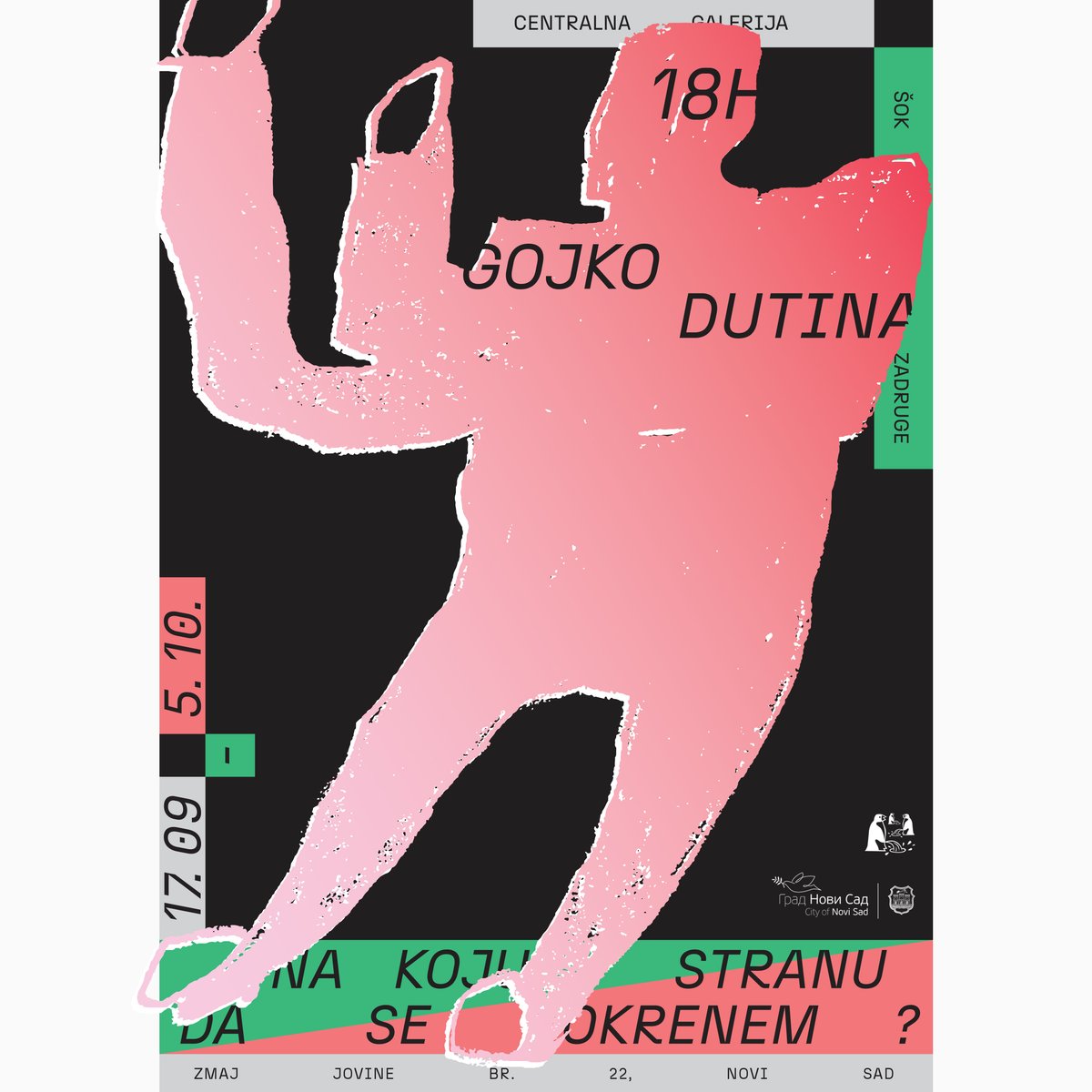 NAJAVE NOVIH IZLOŽBI! 👀

Stefan Stefanovski: Skriveni Svetovi 
Šok Koridor / 17. sep - 9. nov 

Gojko Dutina: Na koju stranu da se okrenem? 
Centralna galerija / 17. sep - 5. okt. 

Obe otvaranja u utorak 17. sep. u 18h ✨

Više: sokzadruga.com

Dizajn: Stefan Ilić