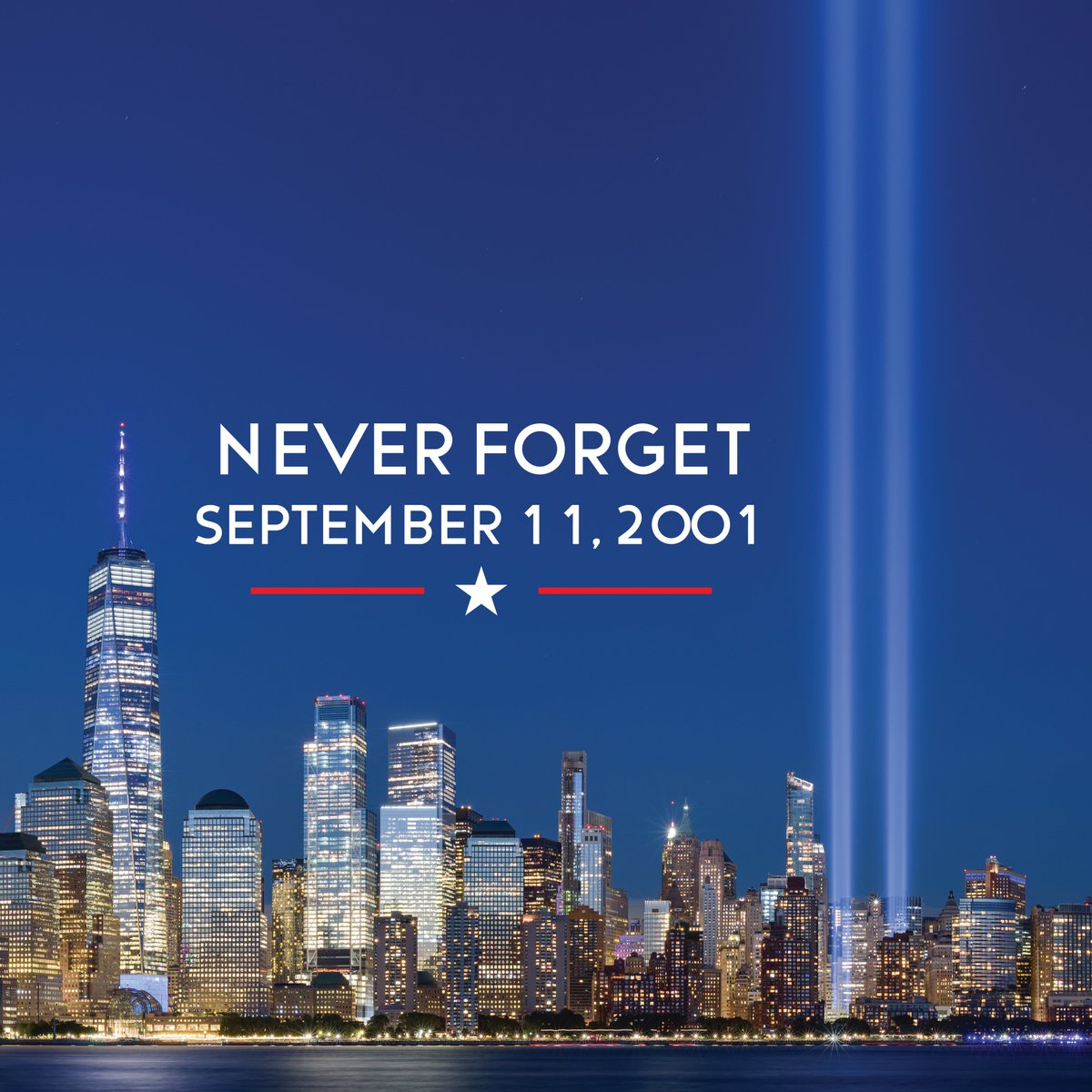 On this day, we remember the ultimate bravery and sacrifice of the individuals whose lives were lost 23 years ago. We honor the first responders and all heroes who emerged in the face of tragedy. We will never forget. #NeverForget
