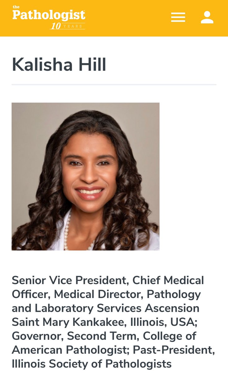 Kalisha Hill, MD, MBA for CAP President-Elect 2025 (@kalishahillmd) on Twitter photo Honored to be recognized on <a href="/pathologistmag/">The Pathologist</a> The Power List 2024! Congratulations to all the pathologists named! <a href="/DrSwatiBhardwaj/">Swati Bhardwaj, MD</a> <a href="/KMirza/">Kamran Mirza MD PhD - کامران مرزا</a> <a href="/NRiddleMD/">Nicole D. Riddle, MD, MSHI, FCAP (she/her)</a> <a href="/AadilAhmedMD/">Aadil Ahmed عادل احمد (He/Him)</a> <a href="/Mark_PoolMD/">Mark Pool, M.D.</a> <a href="/theglasspusher/">Carla Ellis MD, MS</a> <a href="/Molecular_MD/">Eric Konnick, MD</a> <a href="/NicoleJacksonMD/">Nicole R. Jackson, MD, MPH, FASCP (she/her)</a> <a href="/cullen_lilley/">Cullen Lilley, MD, MS, MA, MB(ASCP)</a> <a href="/HansiniMD/">Hansini Laharwani</a> <a href="/Baskotacytopath/">Swikrity U Baskota,MD, FCAP</a> Honored to be recognized on <a href="/pathologistmag/">The Pathologist</a> The Power List 2024! Congratulations to all the pathologists named! <a href="/DrSwatiBhardwaj/">Swati Bhardwaj, MD</a> <a href="/KMirza/">Kamran Mirza MD PhD - کامران مرزا</a> <a href="/NRiddleMD/">Nicole D. Riddle, MD, MSHI, FCAP (she/her)</a> <a href="/AadilAhmedMD/">Aadil Ahmed عادل احمد (He/Him)</a> <a href="/Mark_PoolMD/">Mark Pool, M.D.</a> <a href="/theglasspusher/">Carla Ellis MD, MS</a> <a href="/Molecular_MD/">Eric Konnick, MD</a> <a href="/NicoleJacksonMD/">Nicole R. Jackson, MD, MPH, FASCP (she/her)</a> <a href="/cullen_lilley/">Cullen Lilley, MD, MS, MA, MB(ASCP)</a> <a href="/HansiniMD/">Hansini Laharwani</a> <a href="/Baskotacytopath/">Swikrity U Baskota,MD, FCAP</a>