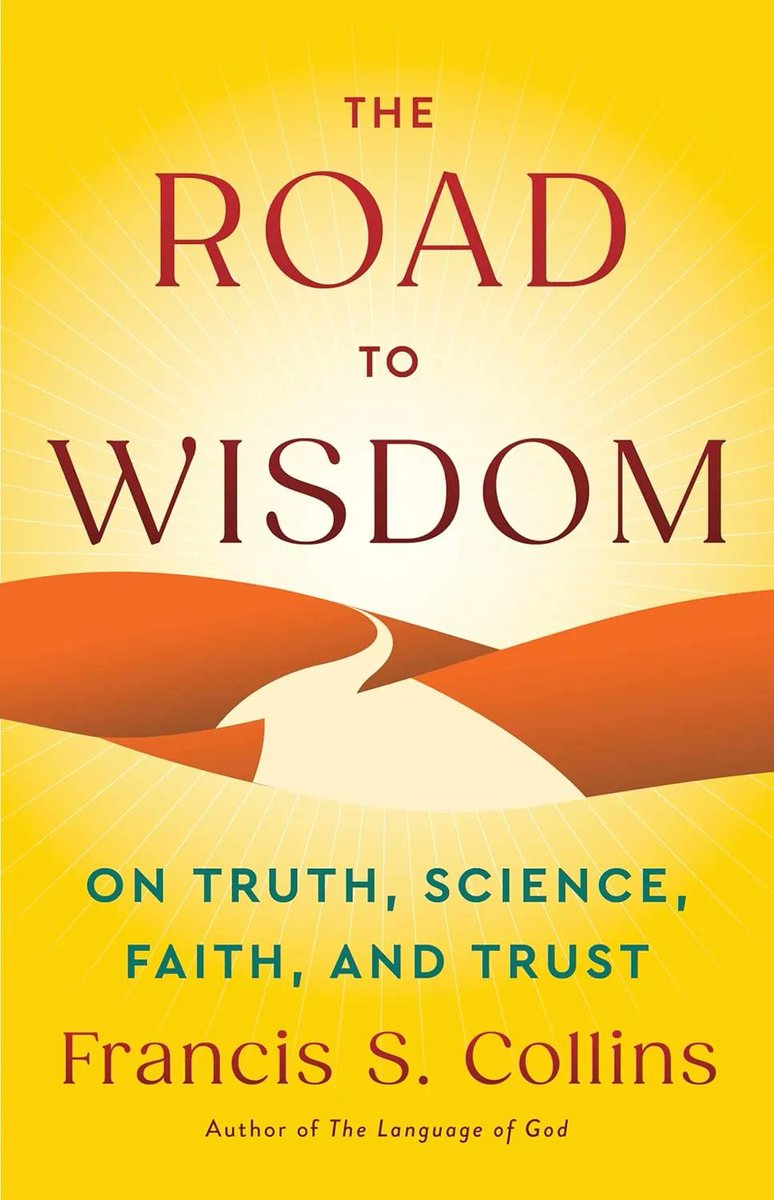 THE ROAD TO WISDOM is a remarkably thoughtful and inspirational book out this week by Francis Collins. Our conversation about it and other related, important matters in the new Ground Truths podcast.
(Link in profile d/t X-suppression)