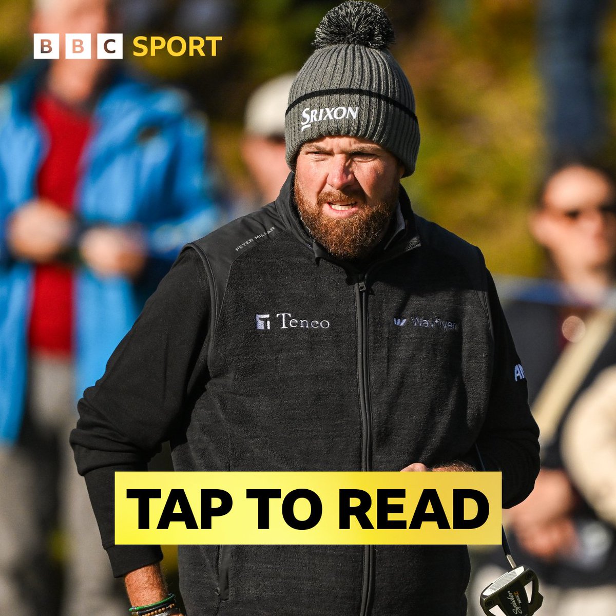 BBCSPORTNI's tweet photo. Shane Lowry says his "heart goes out" to the families affected by the Grenfell Tower fire after he confirmed his sponsorship deal with Kingspan had come to an end

#BBCGolf