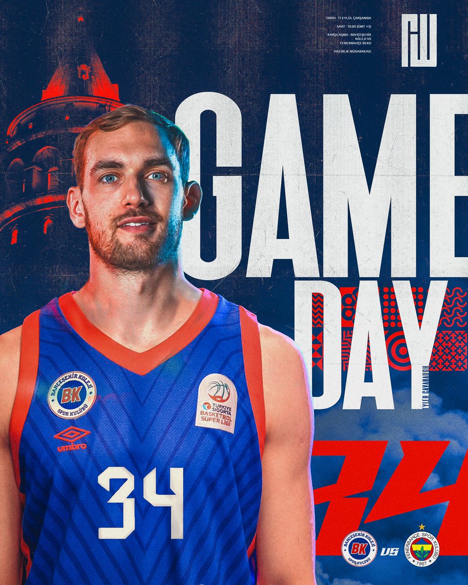 Red Wall Bahçeşehir (@redwallbau) on Twitter photo 💣 Bahçeşehir’imizin hazırlık maçı günü!
🆚 <a href="/FBBasketbol/">Fenerbahçe Beko</a>
🗓️ 11 Eylül Çarşamba
⏰ 19:00
🏟️Ülker Spor ve Etkinlik Salonu
📺 Fenerbahçe YouTube Katıl
❤️ #HouseofTheRedDragons 💣 Bahçeşehir’imizin hazırlık maçı günü!
🆚 <a href="/FBBasketbol/">Fenerbahçe Beko</a>
🗓️ 11 Eylül Çarşamba
⏰ 19:00
🏟️Ülker Spor ve Etkinlik Salonu
📺 Fenerbahçe YouTube Katıl
❤️ #HouseofTheRedDragons