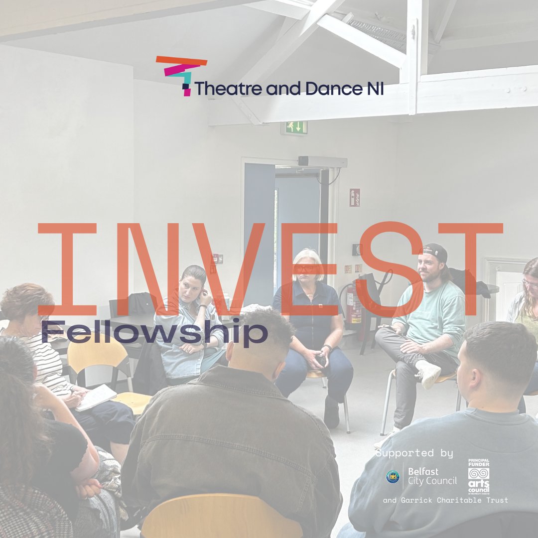theatredanceni's tweet photo. INVEST 24/25 applications are OPEN! INVEST is our professional development &amp; mentoring programme designed for theatre/dance/circus artists in NI. Closing 20th Sept. Supported by @belfastcc @ArtsCouncilNI and Garrick Charitable Trust. https://t.co/SWBSmZBVrn https://t.co/Iau0Qlpax1