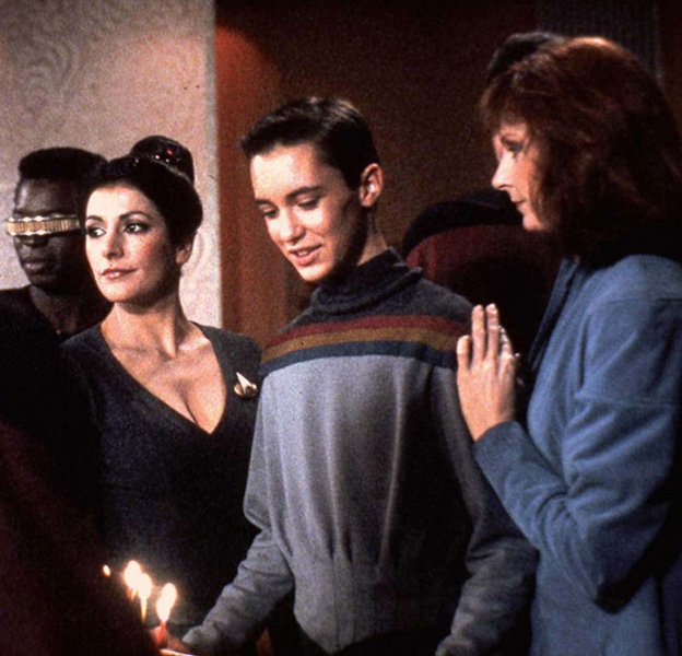 My mom <a href="/chorismedicus/">𝕯𝒓. 𝕮𝒓𝒖𝒔𝒉𝒆𝒓</a> is getting married… to Counselor Troi <a href="/stellarempath/">𝑫𝒆𝒂𝒏𝒏𝒂 𝑻𝒓𝒐𝒊</a>. It’s still kind of surreal, but I couldn’t be happier for them! Two people I respect more than anyone in the universe, and they’ve found something special.