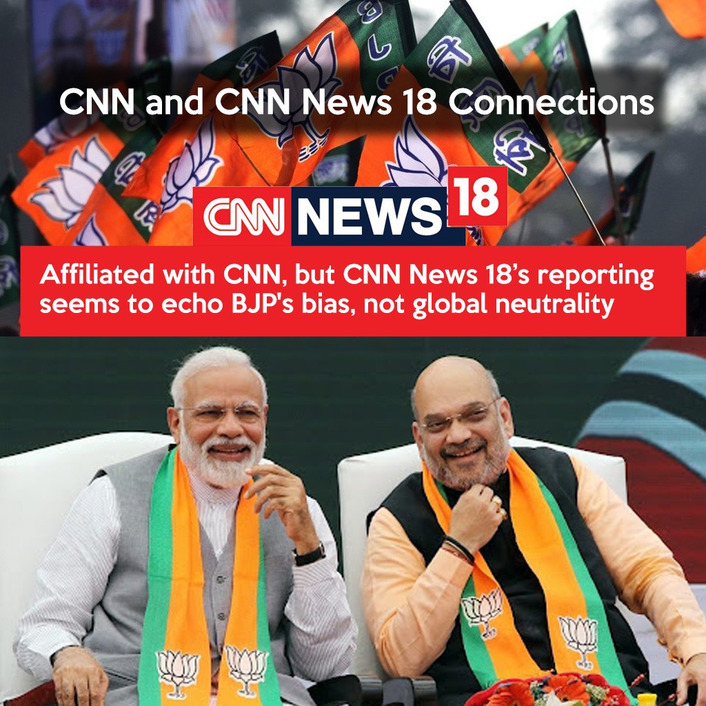 smartypoppat's tweet image. How can CNN News 18 claim impartiality when it&apos;s blatantly promoting the BJP&apos;s agenda? Their coverage on Pakistan is a clear reflection of political influence. #JournalismFail #PropagandaMachine