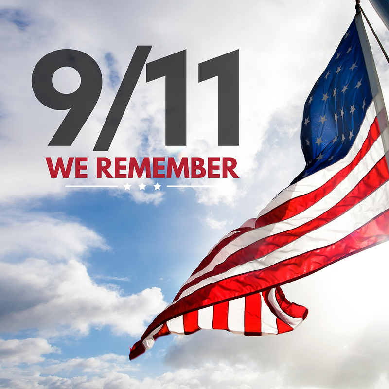 🇺🇸 Today, we remember and honor the lives lost on September 11, 2001. We reflect on the courage of first responders, the resilience of survivors, and the unity shown in the face of tragedy. Let’s come together as a community to remember, reflect, and never forget. ❤️🤍💙