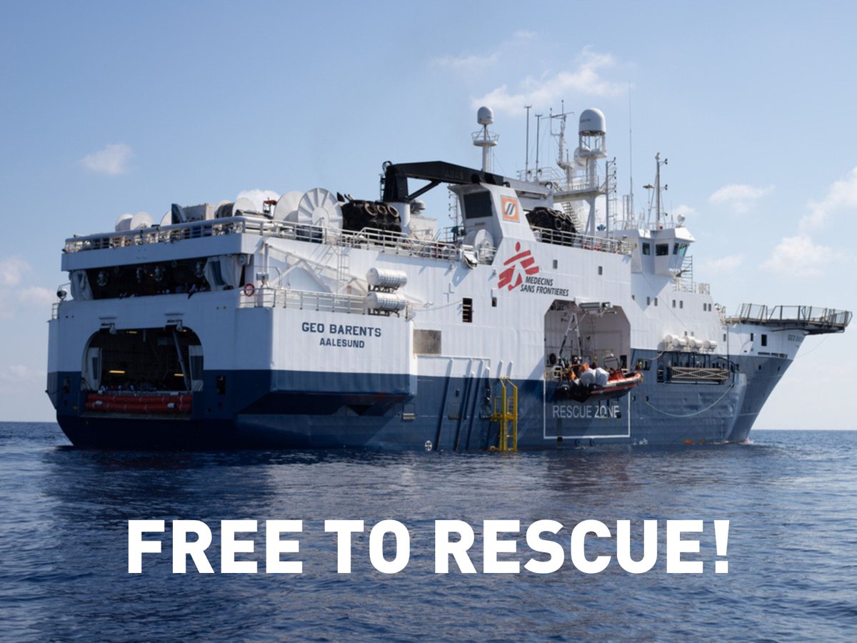 🟢UPDATE
 
The detention of the Geo Barents has been suspended by the court of #Salerno! 

The ship is free to rescue lives!