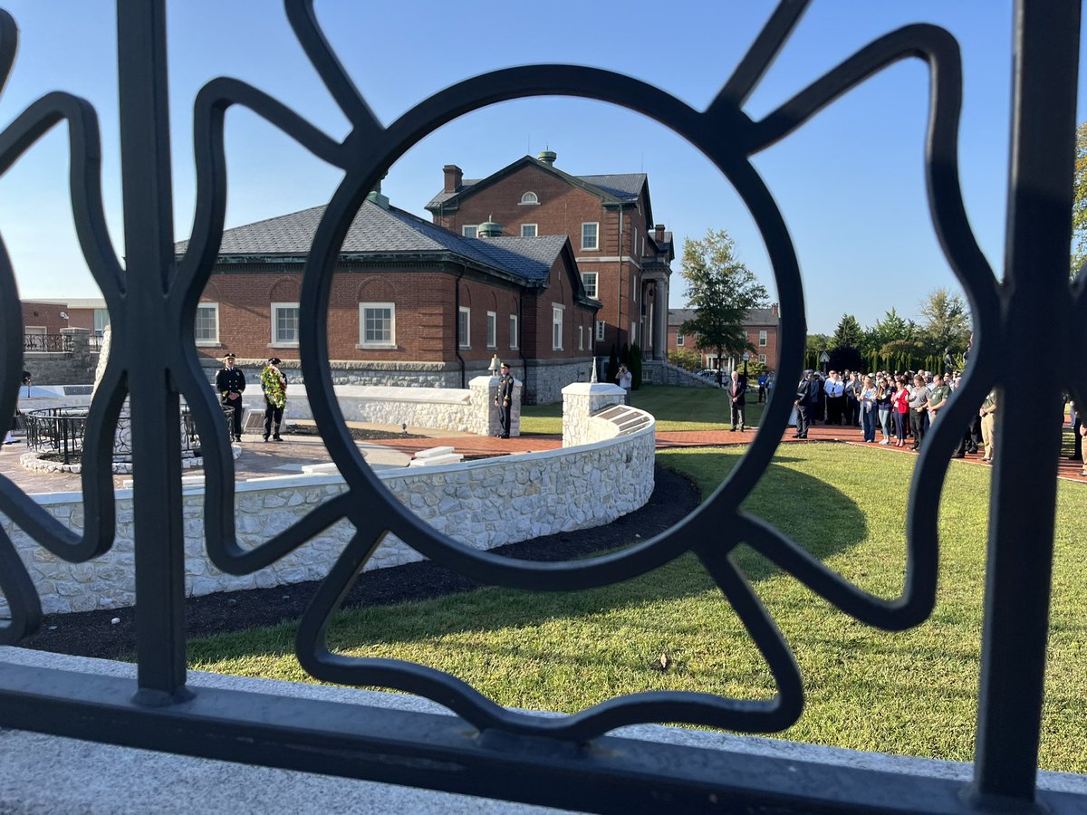 mcfrsPIO's tweet image. Emmitsburg, MD, 9/11 Memorial Service #NETC @usfire @NFFF_News @FEMA_NDEMU @mcfrs @FCDFRS @FrederickCounty