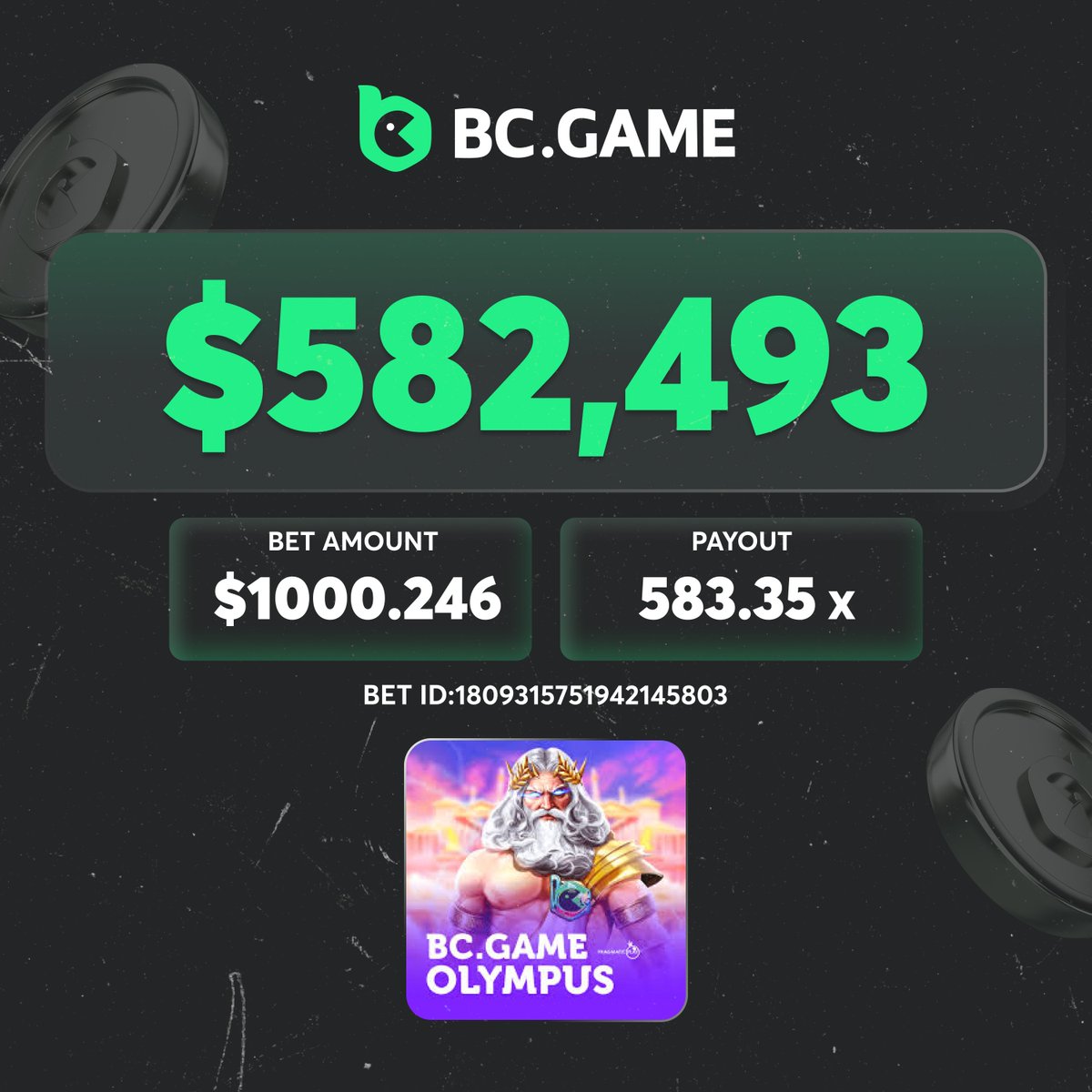 Now that’s what we call an EPIC win! 🔥💰