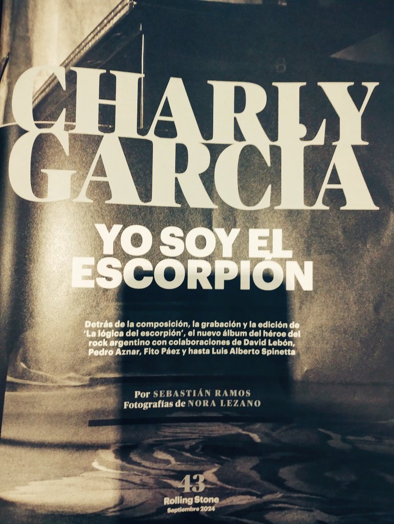 leitolettieri's tweet image. #LaLogicaDelEscorpion 🦂

&quot;Estar con Charly es como estar con los Beatles, todos juntos. ¿Se entiende? No es que siento que estuve con Paul McCartney, siento que estuve con los cuatro Beatles&quot;.

Feliz Día del Maestro @CharlyGarciaBG