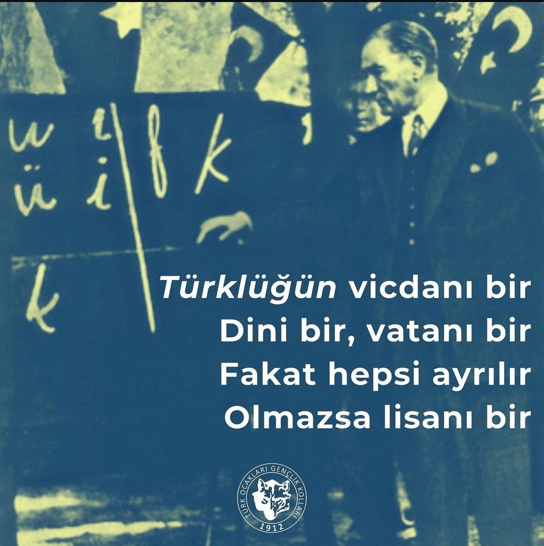 Dilde, fikirde, işte birlik.