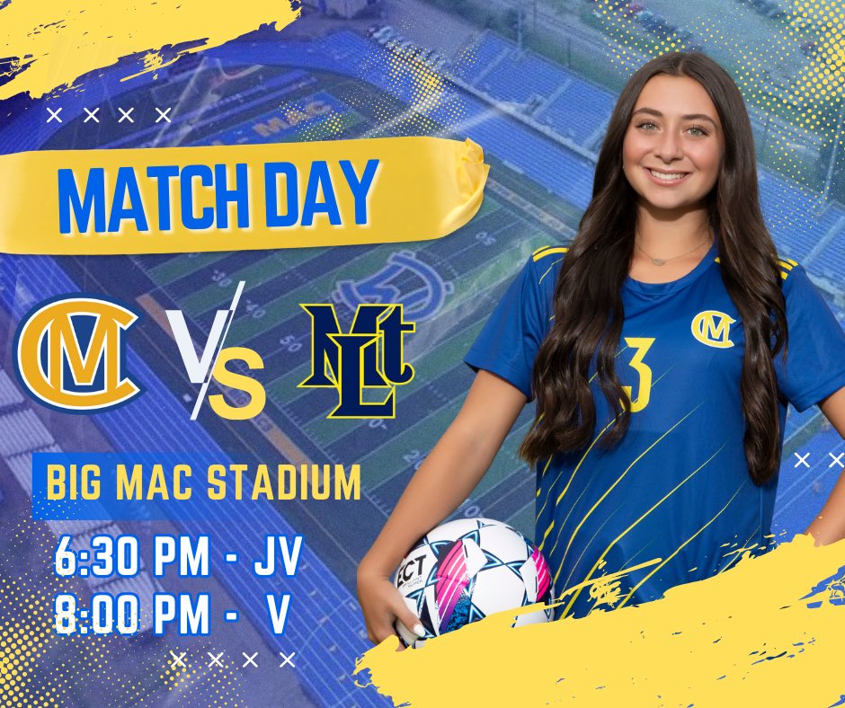 Match day at HOME vs Mount Lebanon 💪🏼 Come out and support your Lady Macs! #OneFamilyOneGoal