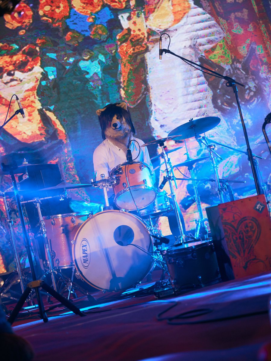 4thleft's tweet image. ちひろ（Chihiro）です。

Drums - #CLOVERHILL_BAND #Wonderfonia_jp
