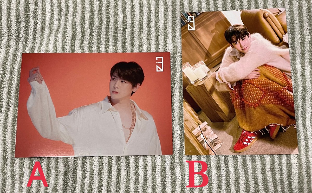 ENWJトレカ交換希望

【譲】ニックン（写真の2枚）
【求】jun.k、ウヨン（各1枚）

郵送で交換していただける方、
ぜひお声かけください。
よろしくお願いします🙇

#2PM交換 
#2024_PremiumLive_ENWJ