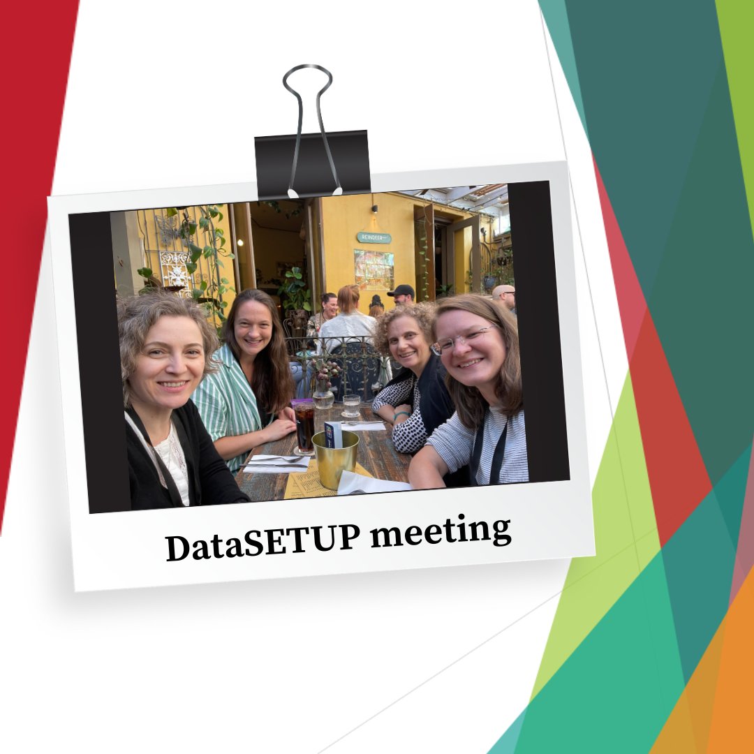 (3) Of course, we seized the opportunity to come together for an informal DataSETUP project meeting and enjoyed the location of ICME15 :)