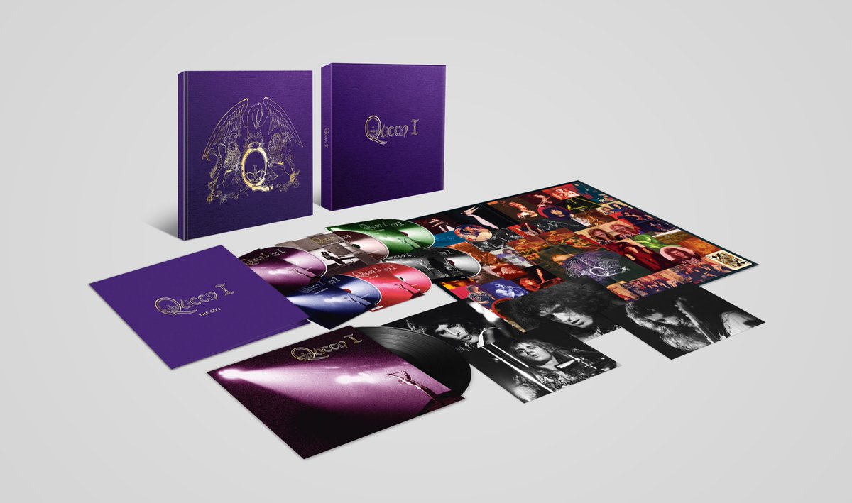 QueenWillRock's tweet photo. “Queen I is the debut album we always dreamed of bringing to you.” - Brian May and Roger Taylor, 2024  👑
Queen’s groundbreaking 1973 debut album has been remixed, remastered and expanded in a 6CD+1LP box set with 63 tracks and 43 brand new mixes. And, for the very first time, a Queen album receives a new stereo mix!
Pre-Order Queen I: https://t.co/J288uW9vml
#QueenI
Queen I Collector’s Edition out October 25, more on the album here: https://t.co/qjrtusjYec