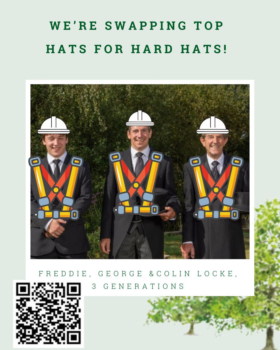 On 22.9.24 3 generations of Lockes will be abseiling down  St. Georges Church Tower in Brailes to help raise money towards restoring the tower stonework.  If anyone would like to make a donation towards this fund please use the Qr code.

#rlockeandson #brailes  #abseil #fundraise