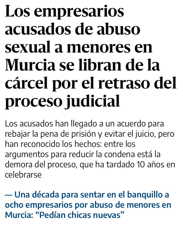 Tan asqueroso como vergonzoso e insoportable. ¿Asumirá alguien algún tipo de responsabilidad? Una década para sentarles en el banquillo, una década 👇