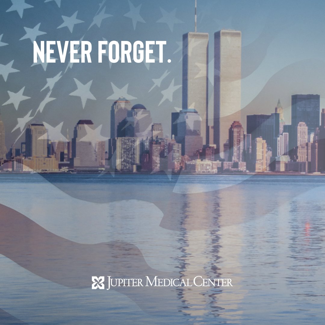 Today we remember the lives lost on September 11th. Let us #neverforget the victims or the bravery, compassion, and unity shown on this day, 23 years ago.