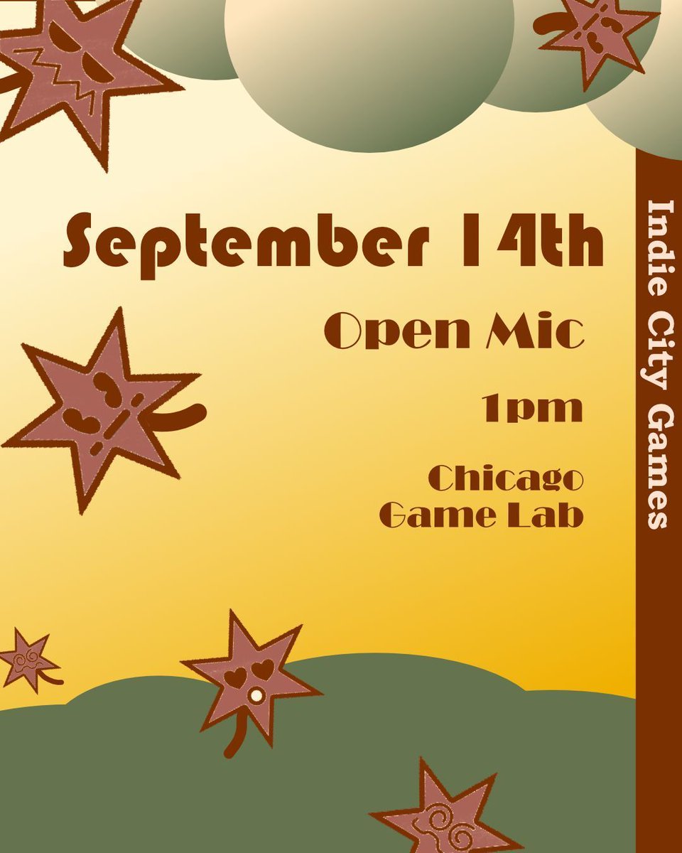 Join us for our September open mic, see what other local devs are working on, and/or share a project of your own! Link to RSVP in bio
.
.
.
#indiecitygames #gamedev #chicago #indiegames