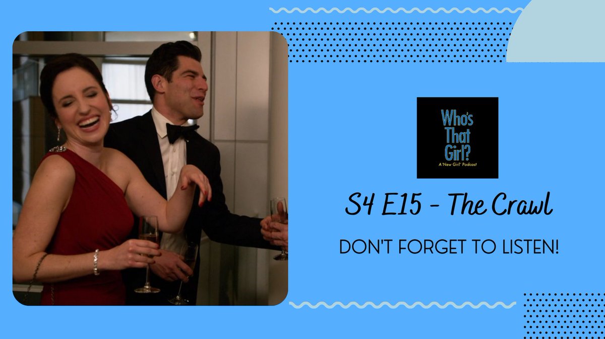 SmallScreenChat's tweet photo. New Episode Alert! Season 4 Episode 15 of @WhosThatGirlPod now streaming on all your preferred podcast channels! Check us out and leave us a like and follow and let us know how we're doing! 
#podcast #whosthatgirlpod #newgirl #newgirlpodcast #fawn #schmidt #fawnmoscato #gala https://t.co/NvDmRPq2dR
