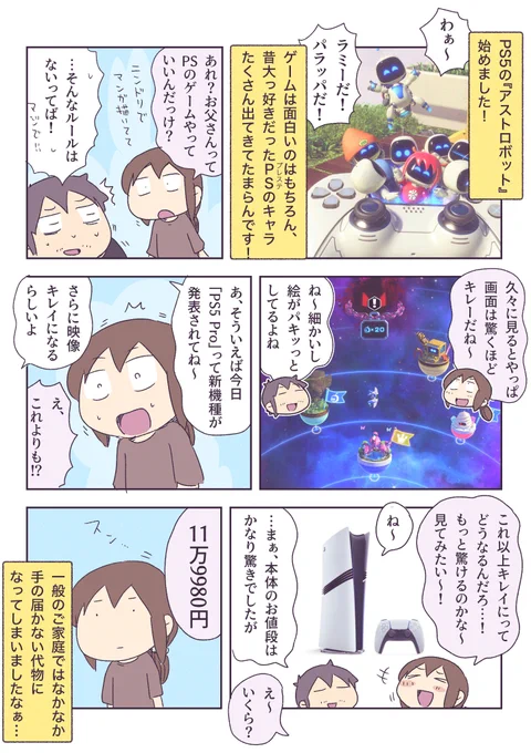 アストロボットとPS5Pro 