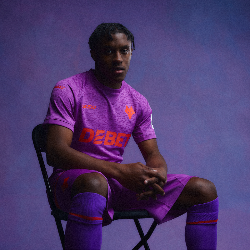 Wolves's tweet photo. The 2024/25 third kit unleashes the Wolves fearless spirit.

Available online now 👇