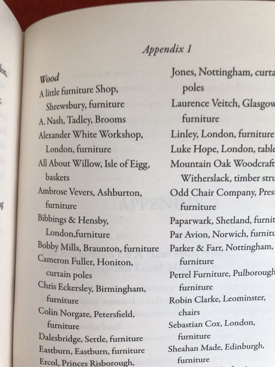A huge thank you to <a href="/paddygrant/">Patrick Grant</a> for listing us in your  book Less as an artisan maker. We are thrilled 😊 #Shrewsbury