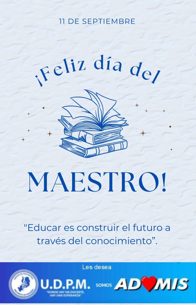 Feliz día queridos maestros!! Gracias por su incondicional enseñanza! Los mejores docentes son de Misiones! 🤗💯🥰 saludos especial de nuestro Sec Gral <a href="/grillo141/">Ruben Dario</a>
