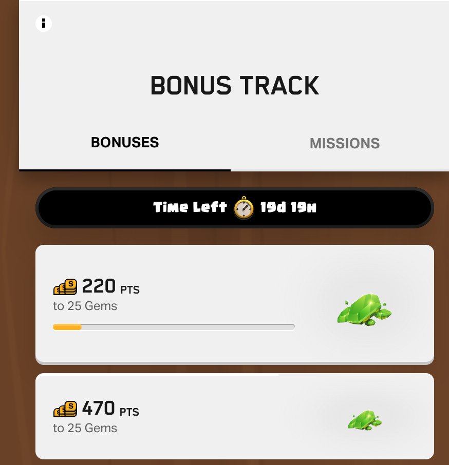 Here's an example of how the Bonus Track screenshot looks like, Chief!