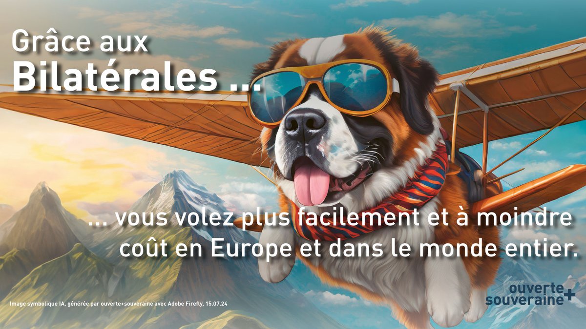 L'accord sur le transport aérien permet aux compagnies suisses de voler dans l'UE presque aux mêmes conditions que leurs concurrentes européennes. 🇨🇭🇪🇺
En  le mettant à jour, l'offre de vols serait élargie et le coût des billets réduit👍
Notre blog 👉shorturl.at/I0QZc