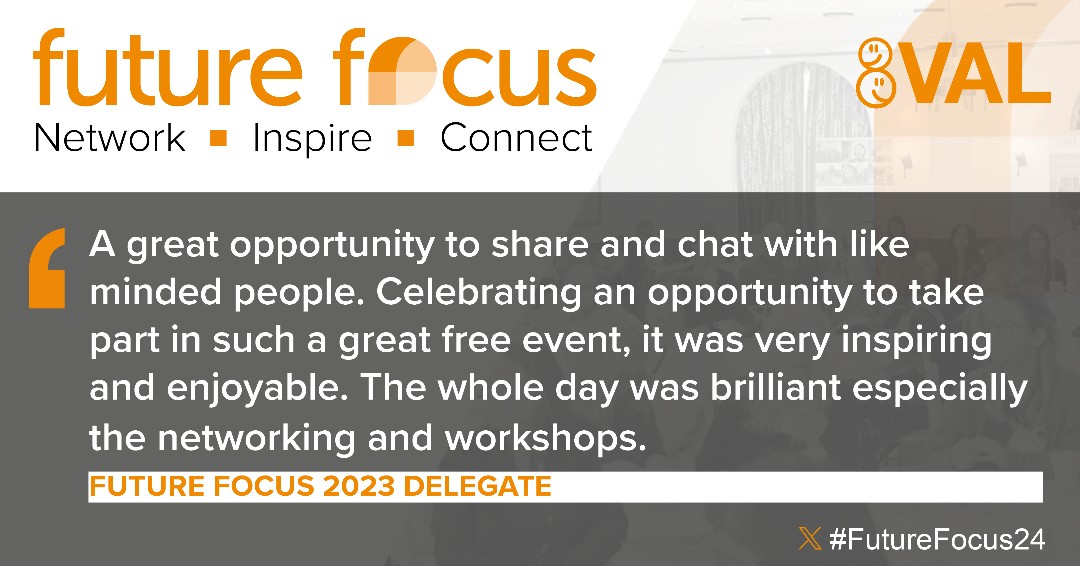 valonline's tweet photo. #FutureFocus24 - 18 September 2024
Join us to #Network #Inspire & #Connect with VCSE organisations across Leicester & Leicestershire for a better future.
Don't miss out out on this great event! View list of workshops and find out more π½
https://t.co/ZxJaip6dqy https://t.co/Chh4KsPVmR