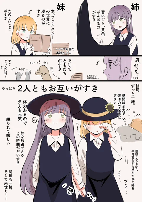 前世は双子概念「ふたりのすきなもの」 