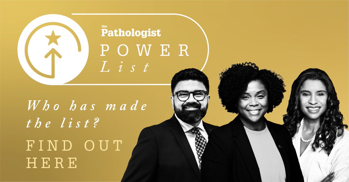 The Pathologist Power List 2024 is here! 🥳🏆

 Our annual feature dedicated to shining a spotlight on the highly valued work of #pathologists and #laboratorymedicine professionals across the globe.

Read the list here: ow.ly/NXQq50TkPUE