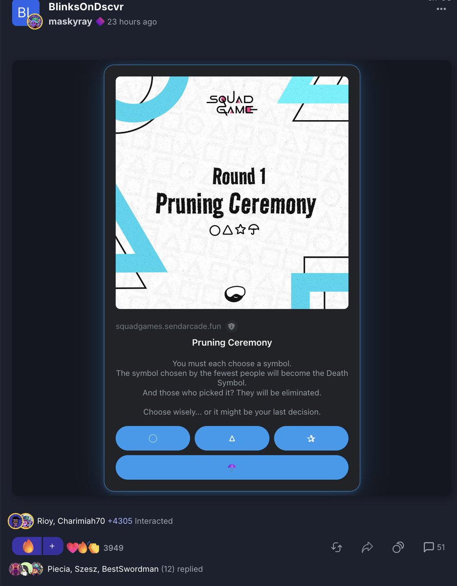 DSCVR1's tweet image. DSCVR CANVAS SUPPORTS BLINKS

This Blink has received 4300+ interactions in 24 hours

$5,000 USDC Prize Pool for Blinks in our Buildathon. Deadline is Friday!