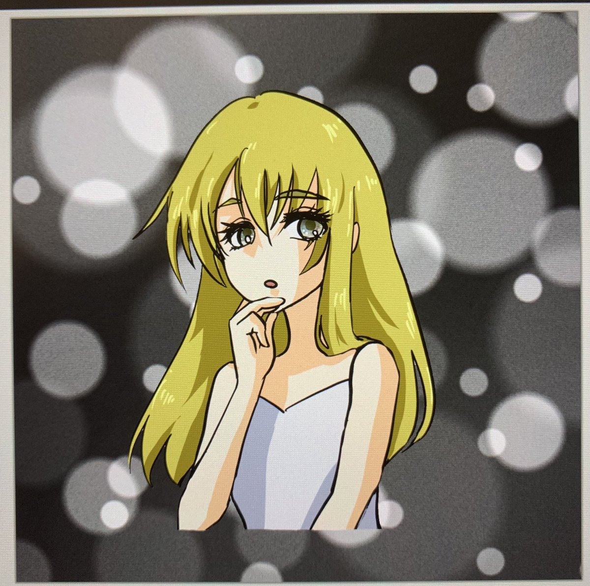 金髪の女の子
#illustration #金髪　#女の子