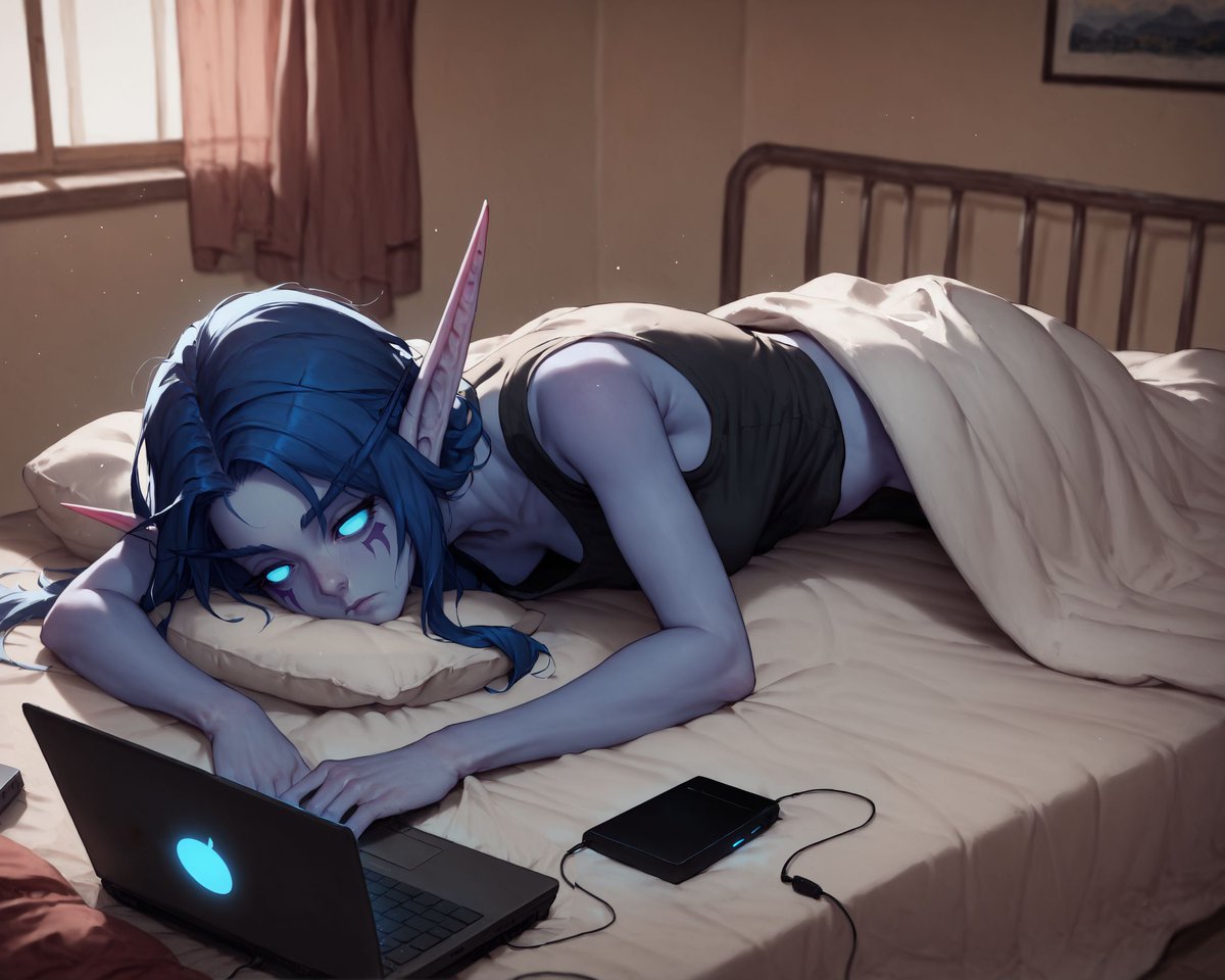 nightelf_social's tweet image. Weekday morning 

@epiccarry It looks something like this to me 
#fantasy #warcraft #wow #worldofwarcraft #nightelf #nelf #elf #kaldorei