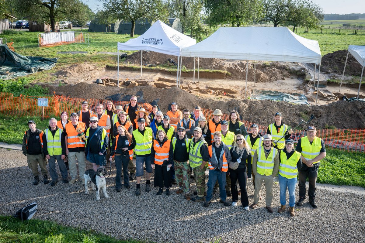 DigWaterloo's tweet photo. There are only a few days left of our #WU2024 excavation, and there's a lot to share! Let's recap what we've discovered so far 🧵 (1/7)
All photos by the talented Chris van Houts 📸 https://t.co/6saaoA8C13