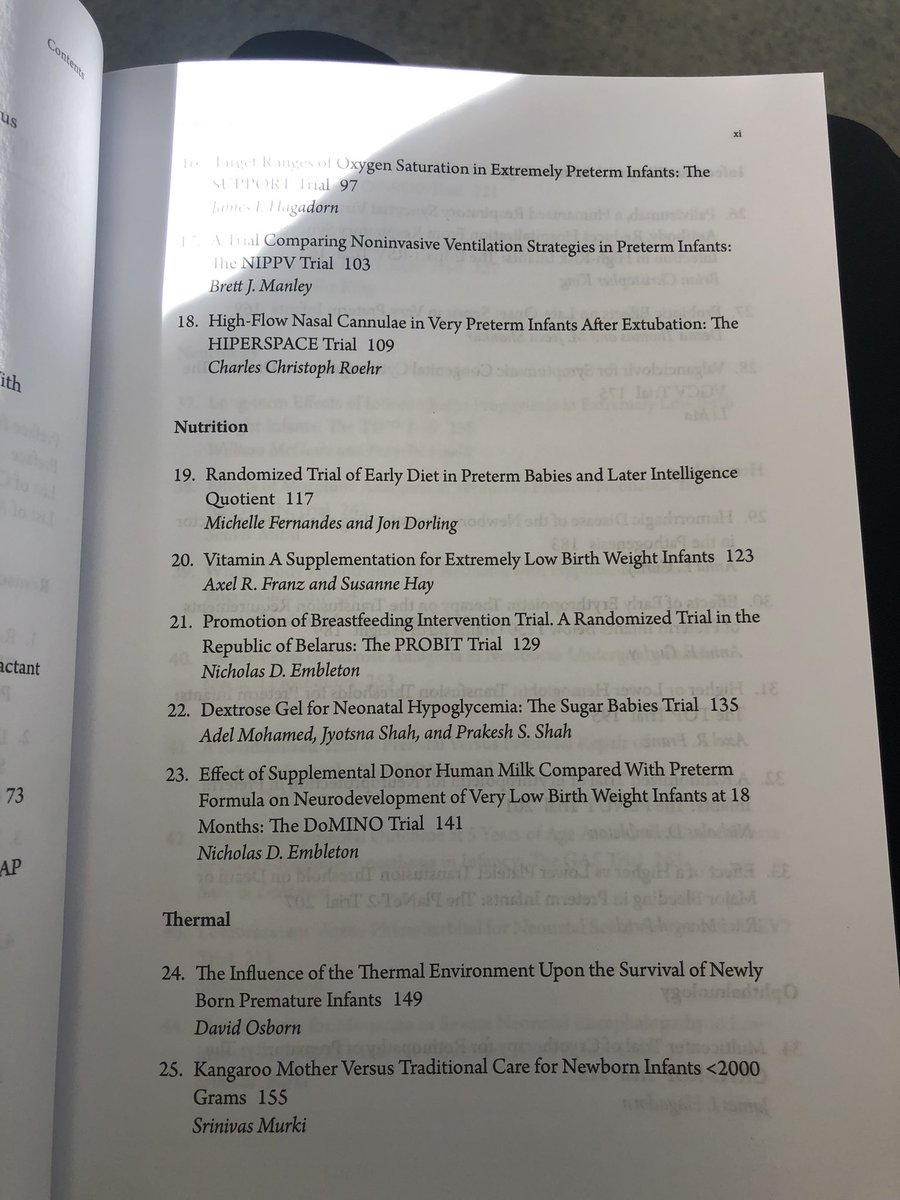 Excited to finally see this in print! My first ever published book chapter in a neonatology textbook - thanks to Professors J Dorling, Susanne Hay, R Soll &amp; J Zupancic