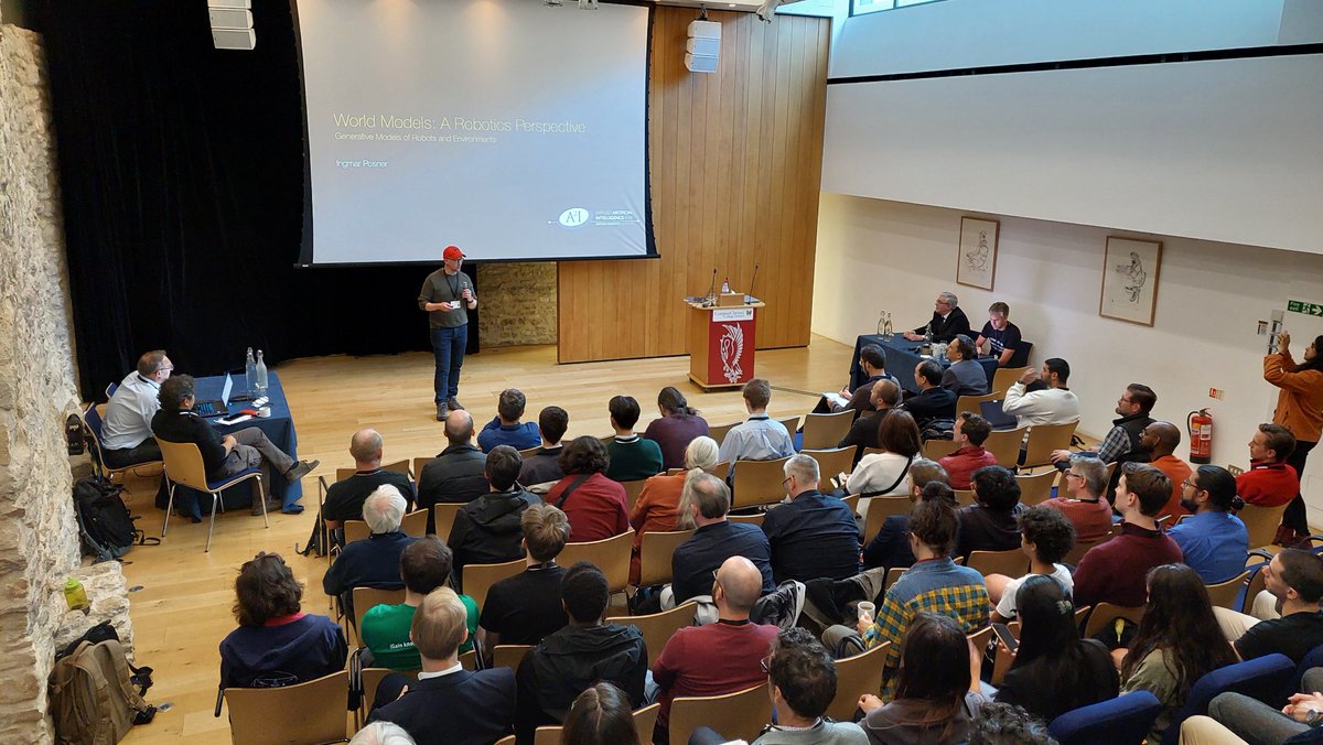 iwai_ws's tweet image. Last keynote: @IngmarPosner 

World Models a Robotics Perspective

@a2i_oxford
