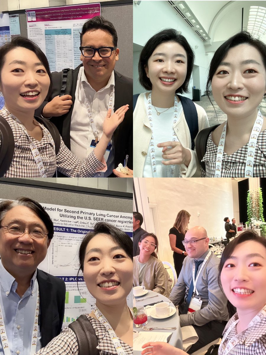 Eunji Choi (@aeunjichoi) on Twitter photo Thanks to #WCLC24 for providing an excellent opportunity to reconnect with old friends, meet new ones, and engage with colleagues and collaborators. <a href="/julie_t_wu/">Julie Wu</a> <a href="/HwakeleeMD/">Heather Wakelee</a> <a href="/CaoPianpian/">Pianpian Cao</a> #LungCancer #CISNET #RiskPrediction Thanks to #WCLC24 for providing an excellent opportunity to reconnect with old friends, meet new ones, and engage with colleagues and collaborators. <a href="/julie_t_wu/">Julie Wu</a> <a href="/HwakeleeMD/">Heather Wakelee</a> <a href="/CaoPianpian/">Pianpian Cao</a> #LungCancer #CISNET #RiskPrediction