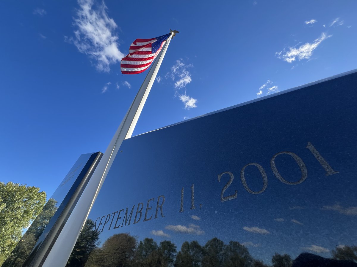 I can't believe it's been 23 years. Even now, the loss is staggering. I paid my respects over the weekend in Washingtonville, New York, near where I lived that day, to the heroes and ordinary citizens who we lost in New York, Virginia and Pennsylvania.   #neverforget