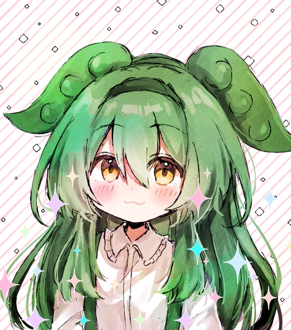 ロングお嬢様ずんだもん#お嬢様ずんだもん 