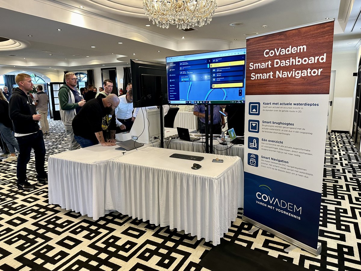 Heute sind wir am #HGK Schiffertreffen präsent. Eine gute Gelegenheit, um mit Endgebraucher über ihre Erfahrungen mit CoVadem zu sprechen oder es ihnen zu erklären. #HGKSHIPPING