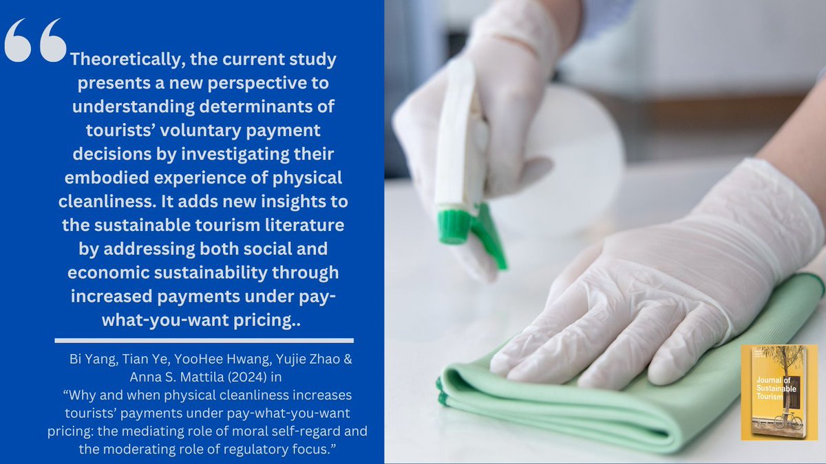 Journal of Sustainable Tourism tweet media