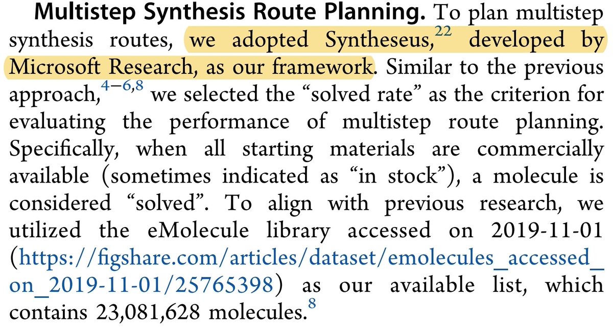 Happy to see more people building on top of our syntheseus framework!

pubs.acs.org/doi/10.1021/ac…
