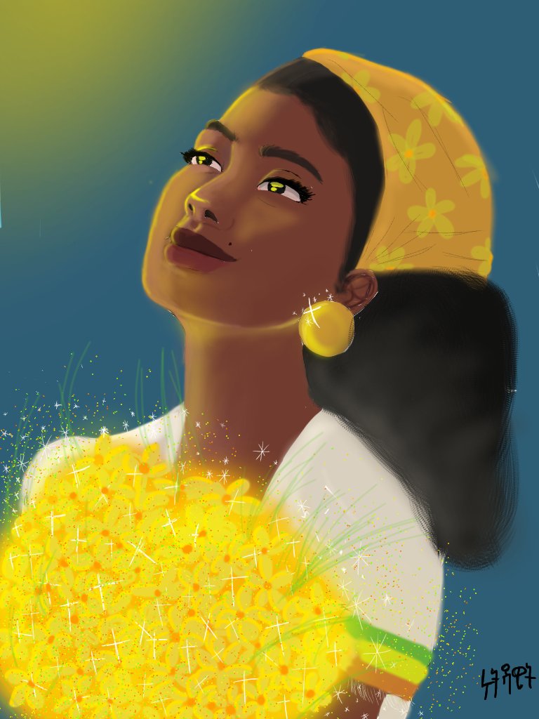 My latest and my first illustrations 🌼