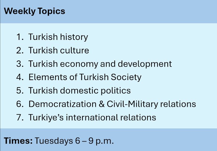 on_Turkey's tweet photo. Seminar Series on Turkish Culture, Society and Politics at Turkish Cultural Center (Yunus Emre) in Doha.

🗓️Last enrollment: 18 Sep 2024

Available in English and Arabic. For details and registration: https://t.co/fMnOtIer6g https://t.co/iwXYfi9Br9