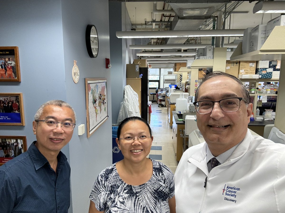 Wafik S. El-Deiry, MD, PhD, FACP (@weldeiry) on Twitter photo I am very grateful to the <a href="/AmericanCancer/">American Cancer Society</a> for this gift that came to my office. I am honored to wear it and continue to serve and help in every way that I can.
<a href="/BrownUCancer/">Legorreta Cancer Center at Brown University</a> <a href="/BrownMedicine/">The Warren Alpert Medical School</a> <a href="/BrownUniversity/">Brown University</a> I am very grateful to the <a href="/AmericanCancer/">American Cancer Society</a> for this gift that came to my office. I am honored to wear it and continue to serve and help in every way that I can.
<a href="/BrownUCancer/">Legorreta Cancer Center at Brown University</a> <a href="/BrownMedicine/">The Warren Alpert Medical School</a> <a href="/BrownUniversity/">Brown University</a>